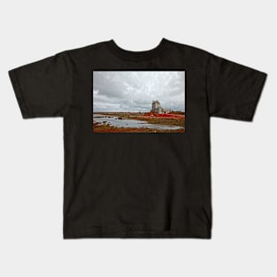 Dunguaire Castle - Blood Red Kids T-Shirt